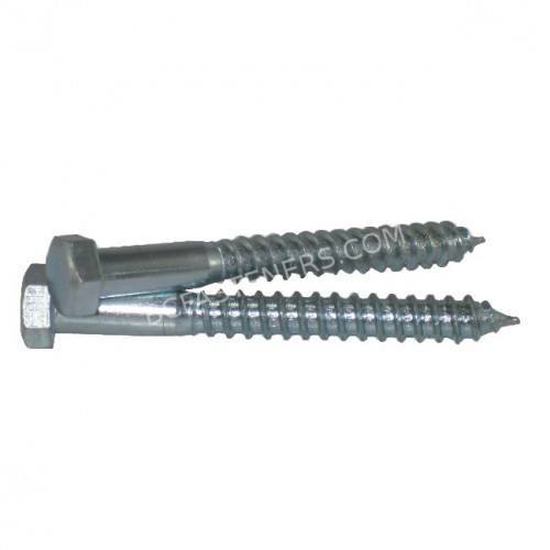 Lag Screw Zinc Plated 3/8" BC Fasteners & Tools