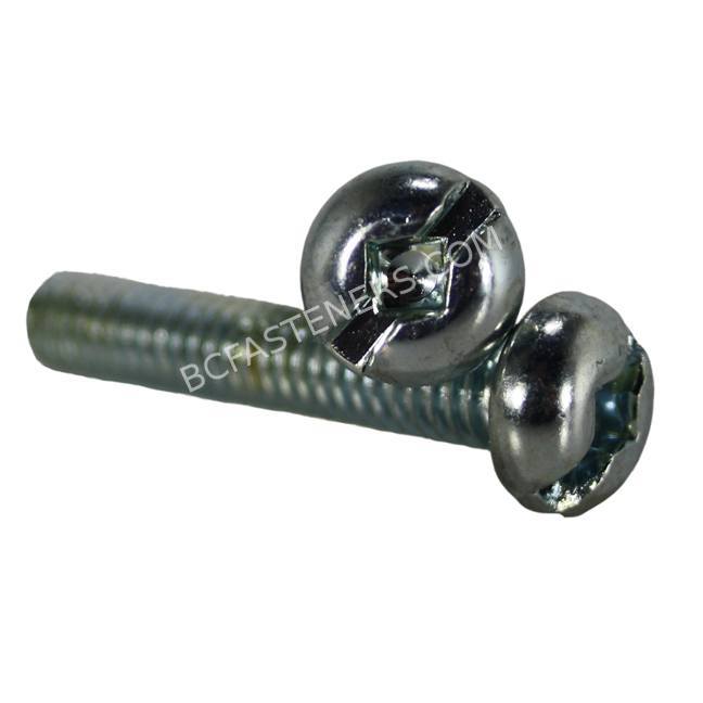 Machine Screw Round Combo Head Zinc 1032 BC Fasteners & Tools