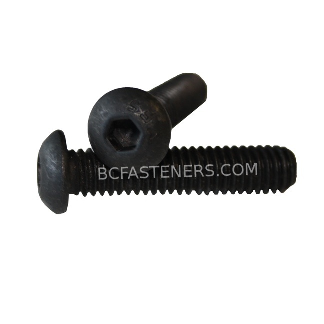 Button Head Socket Cap Screw Black