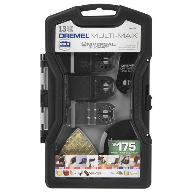 Dremel MM495 13-Piece Multi-Max Accessory Kit with Case