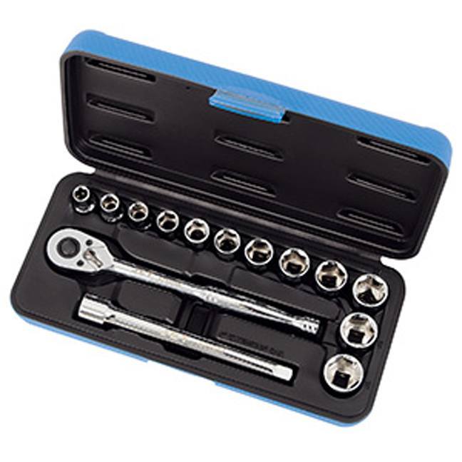 Jet 600226 15 PC 3/8″ DR Metric Socket Wrench Set 6 Point