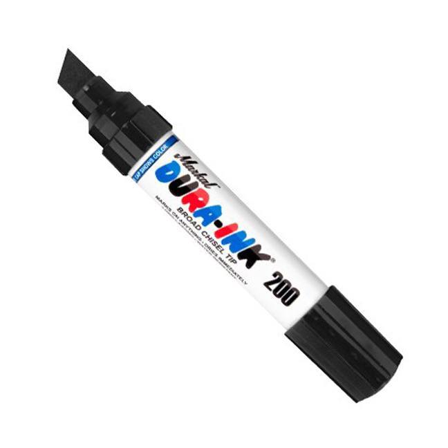 Markal 96917 DuraInk® 200 Large Chisel Point Marker Black